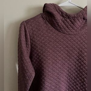 Quilted RBX Hoodie Sweatshirt Pink Purple